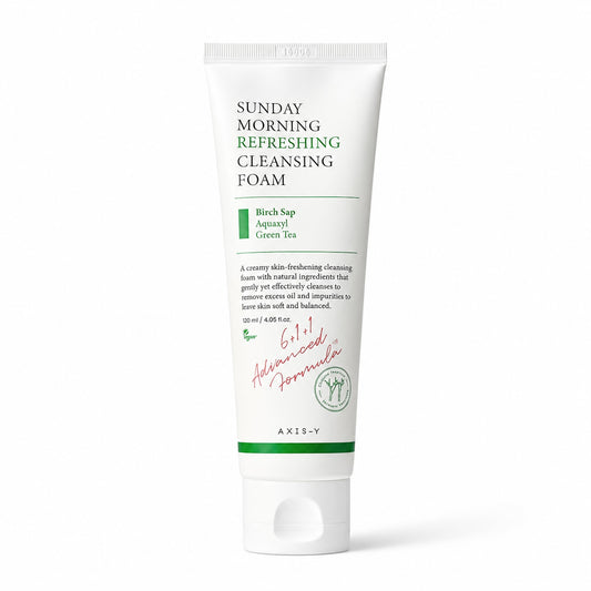 Axis-Y Sunday Morning Refreshing Cleansing Foam 120ml