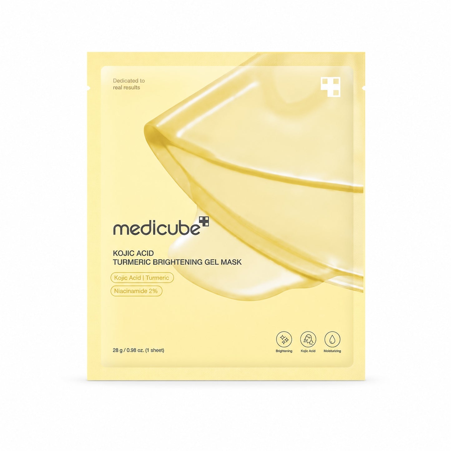 Medicube Kojic Acid Turmeric Brightening Gel Mask 28g
